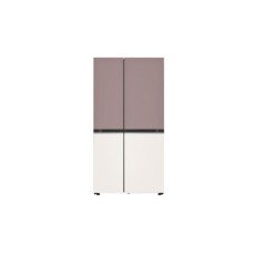 (LG)LG전자 오브제컬렉션 디오스 냉장고 S834MKE10 클레이핑크 베이지 832L 